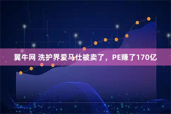 翼牛网 洗护界爱马仕被卖了，PE赚了170亿